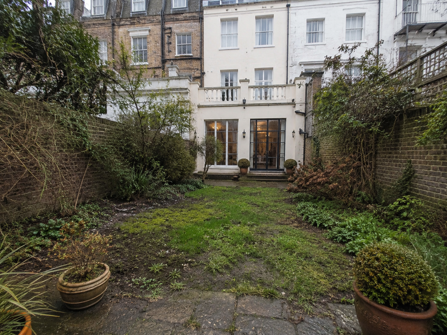 Before — Kensington — new lawn turf install